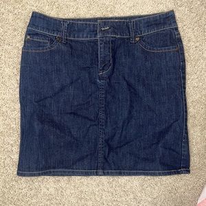 Jean skirt